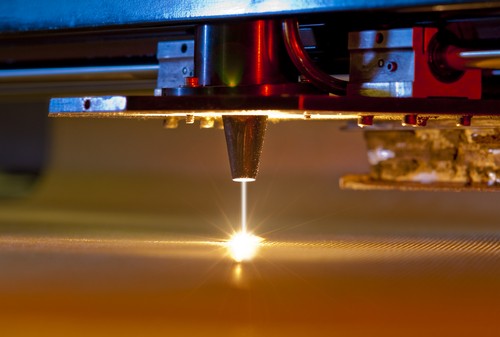 laser cutting aluminium