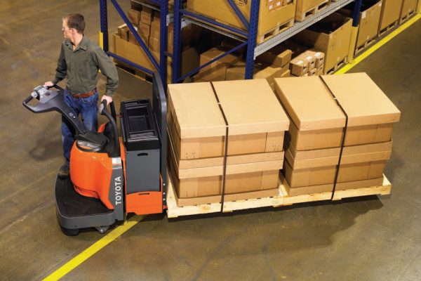 electric pallet jack lift equipment warehouse
