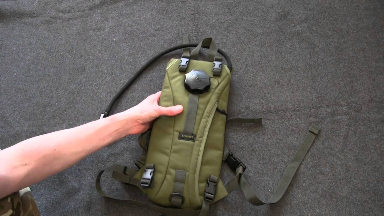 Man holding Hydration Pack