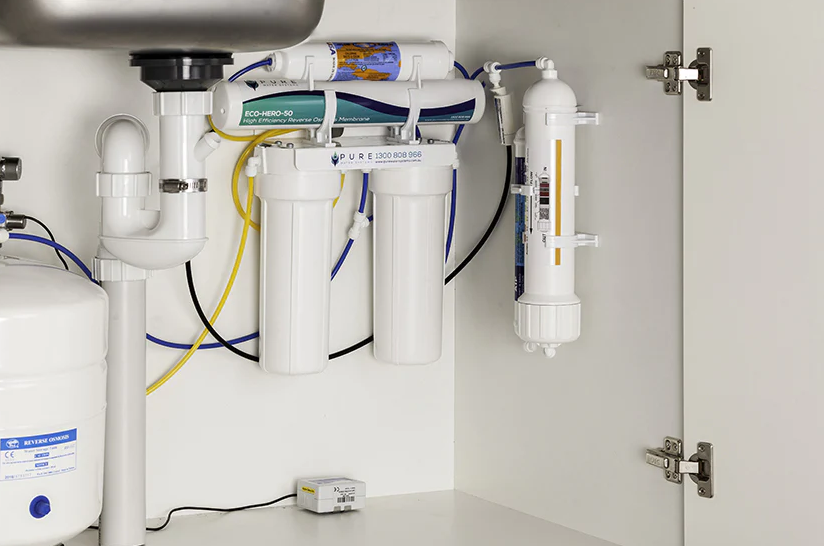 water filtration systems under the sink