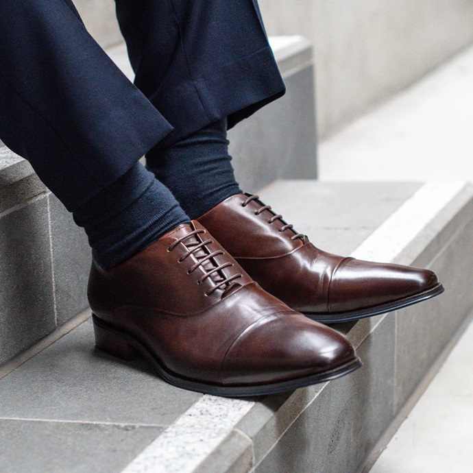 Dune Dress Shoes Dark Brown